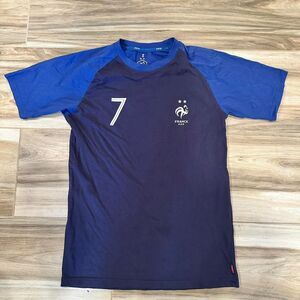 official French Football Federation (FFF) Antoine Griezmann #7 supporter t-shirt